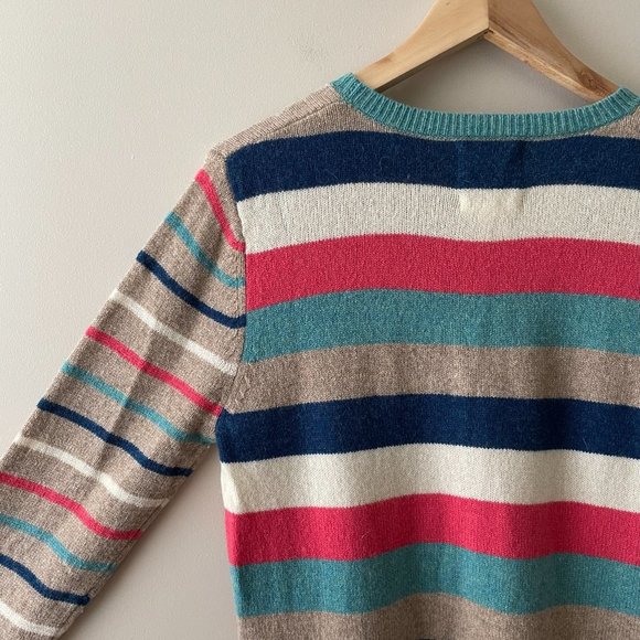 Telluride | Multicolour Heart Merino Wool Sweater - Picture 4 of 10